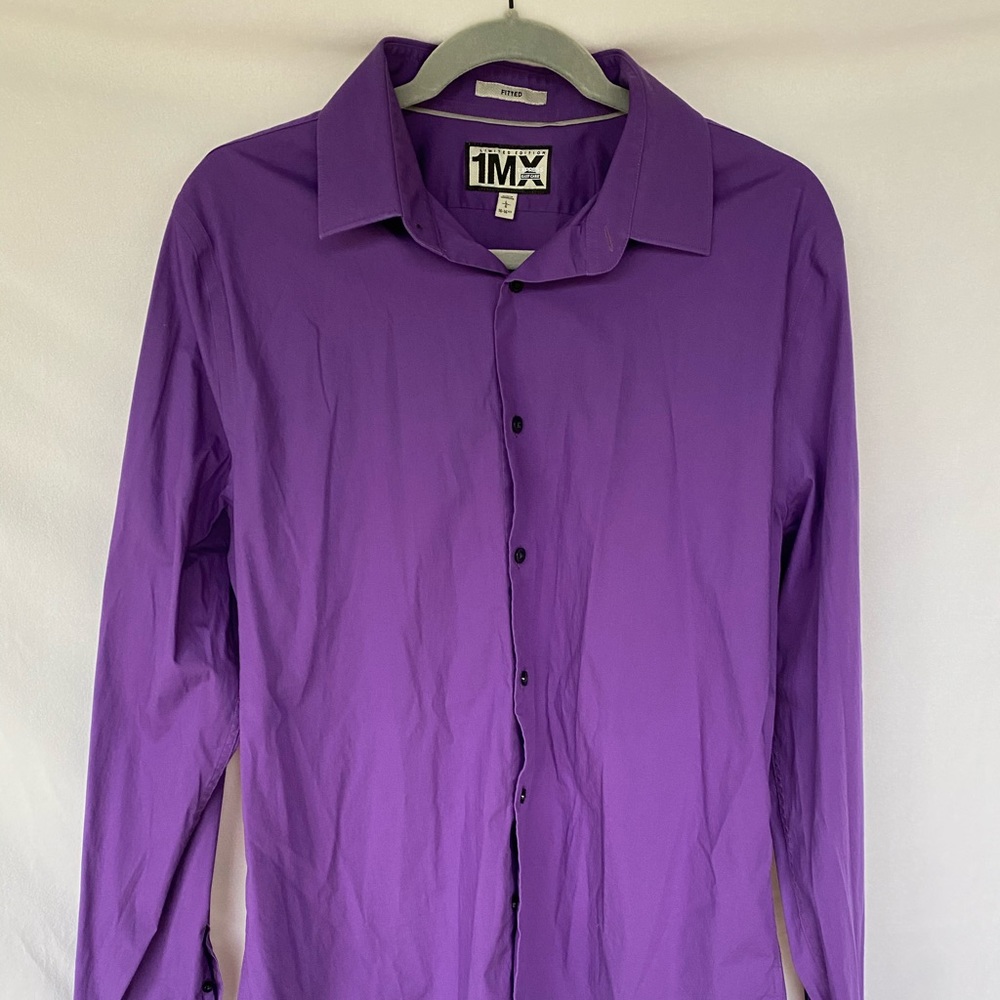 Express Men Long Sleeve button down dress shirt